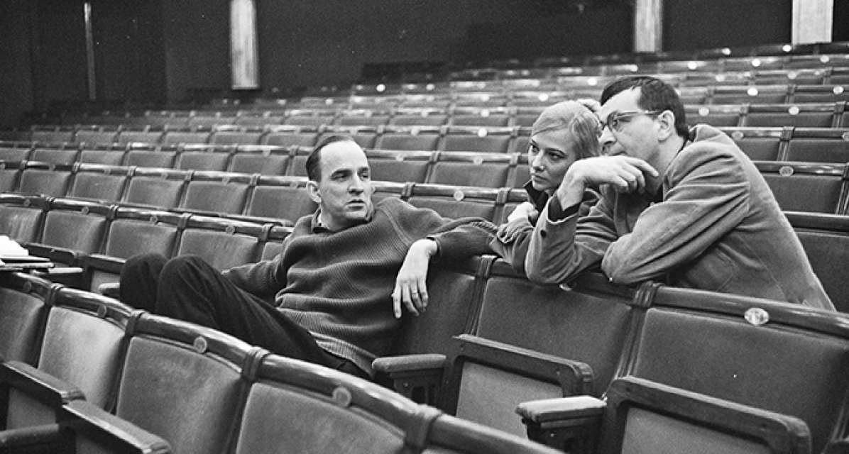 Ingmar Bergmann, Gunilla Palmstierna and Peter Weiss